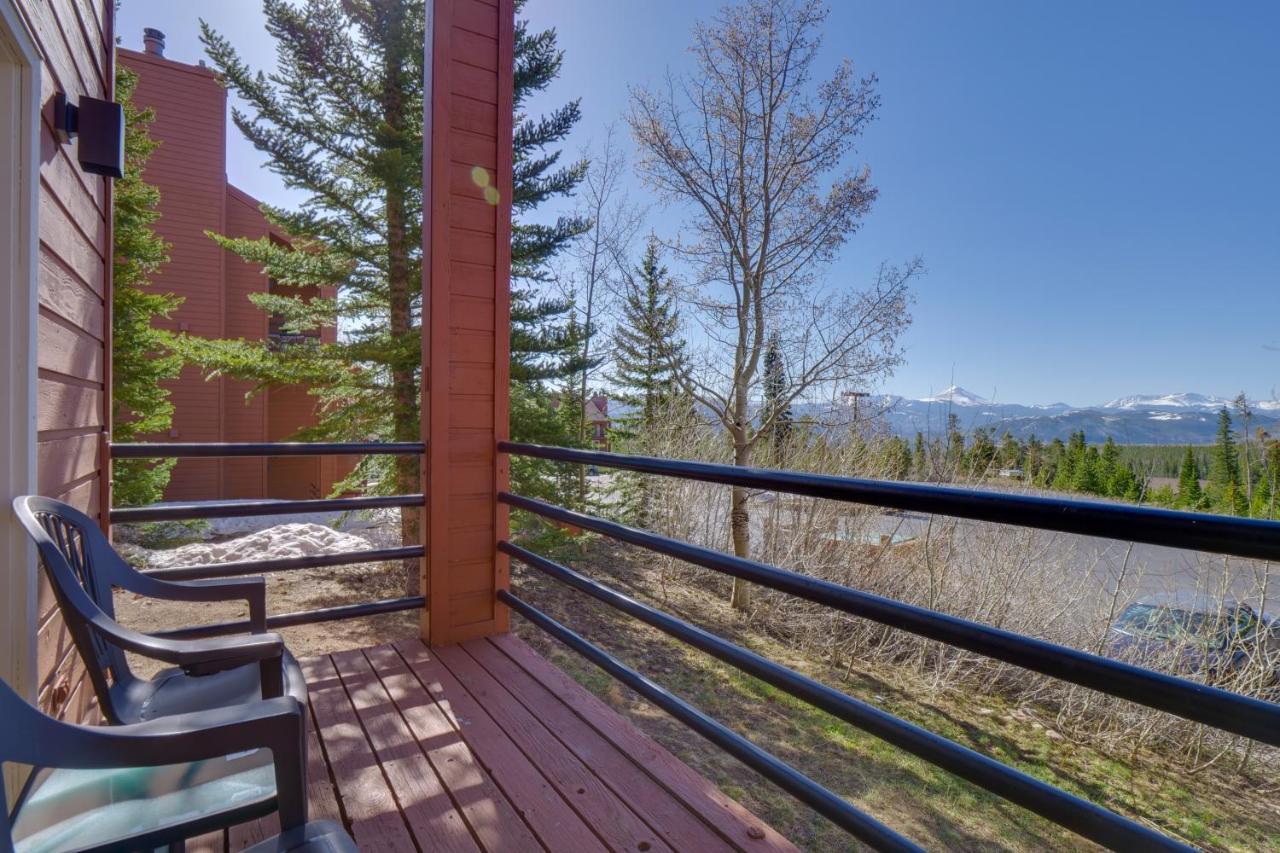 Silverthorne Condo Patio, Mtn Views, Pool Access! Exterior photo