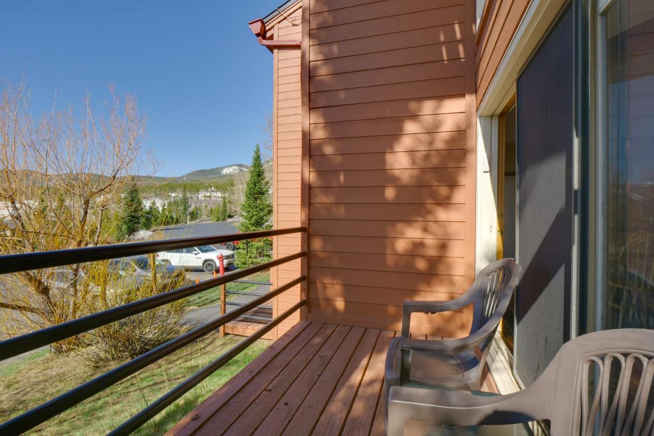 Silverthorne Condo Patio, Mtn Views, Pool Access! Exterior photo
