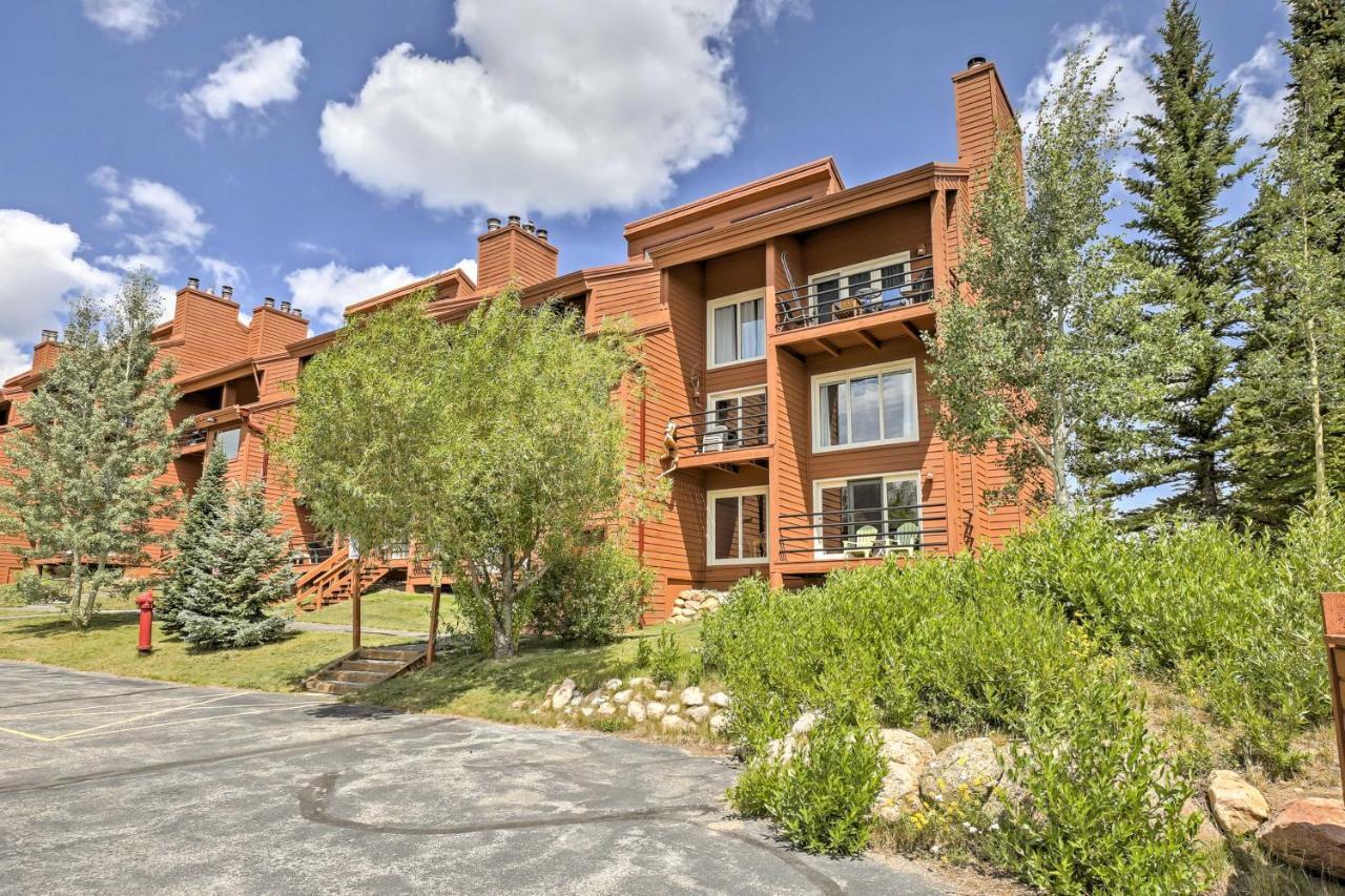 Silverthorne Condo Patio, Mtn Views, Pool Access! Exterior photo